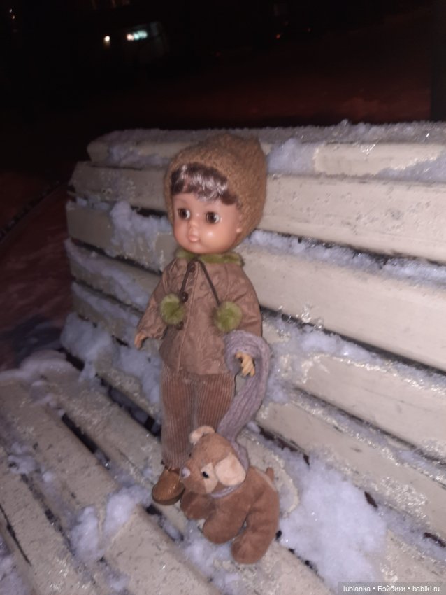 Наконец-то прогулялись❄️❄️🌜 (фото 4)