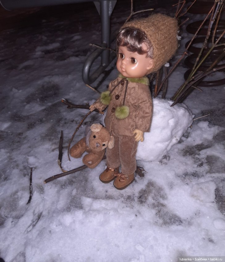 Наконец-то прогулялись❄️❄️🌜