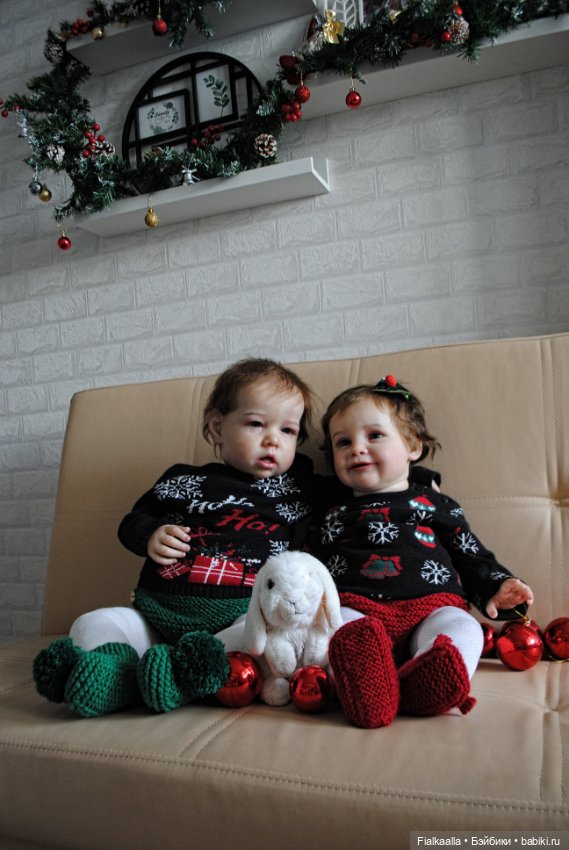 Мои любимые реборнята. Сестренка и братик (фото 10)