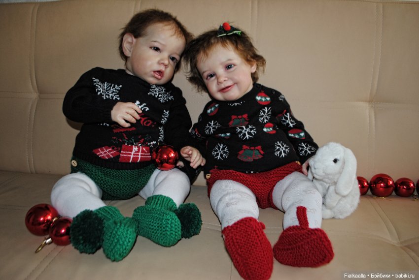 Мои любимые реборнята. Сестренка и братик (фото 6)