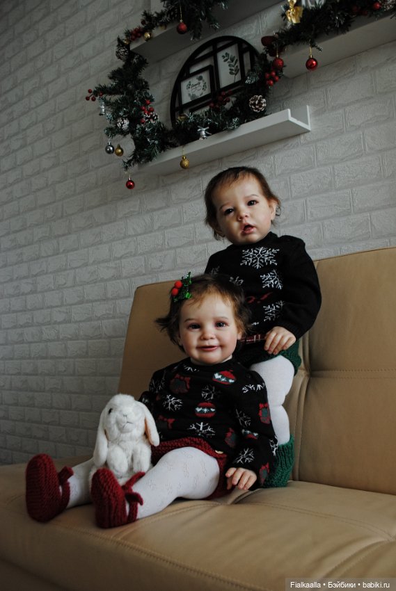 Мои любимые реборнята. Сестренка и братик