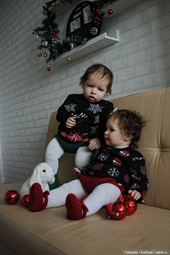 Мои любимые реборнята. Сестренка и братик