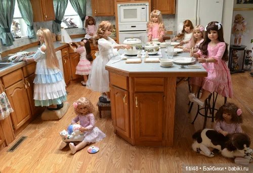 Прелестные куклы Моники Левениг