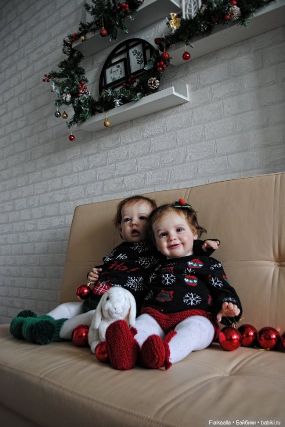 Мои любимые реборнята. Сестренка и братик (фото 4)