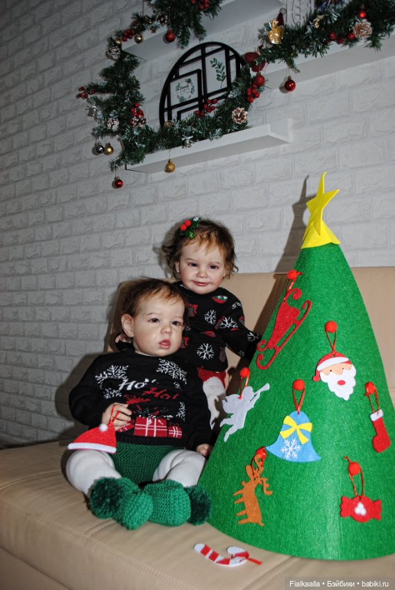 Мои любимые реборнята. Сестренка и братик