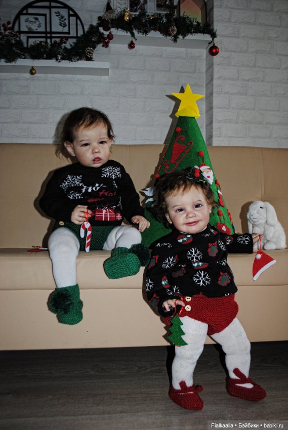 Мои любимые реборнята. Сестренка и братик