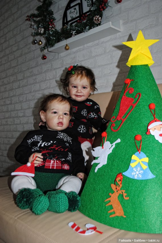 Мои любимые реборнята. Сестренка и братик