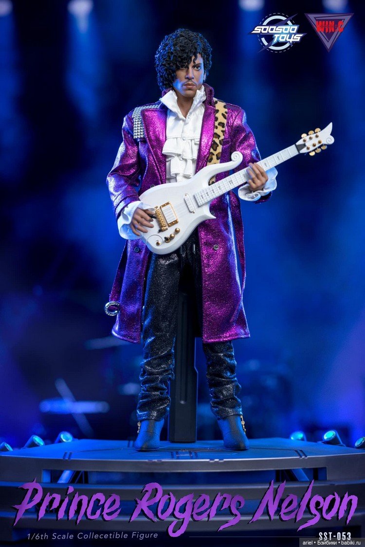 Soosootoys анонсировали фигурку Принса в масштабе 1/6