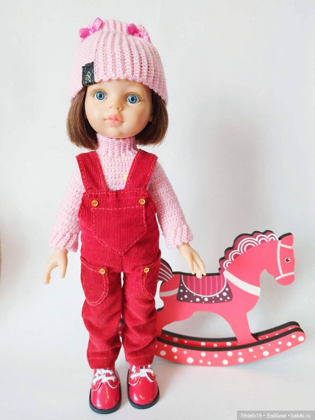 Комбинезончик из микровельвета для любимых куколок (фото 4)