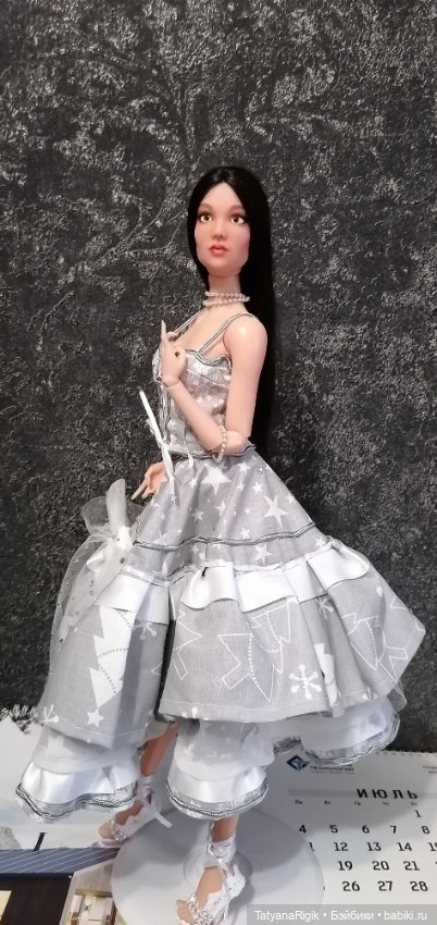 Новогоднее платье — Одежда и обувь для кукол BJD (БЖД): 1/3