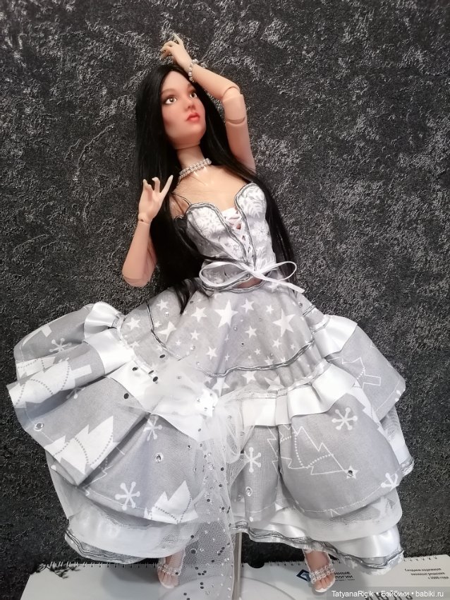 Новогоднее платье — Одежда и обувь для кукол BJD (БЖД): 1/3