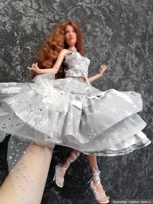 Новогоднее платье — Одежда и обувь для кукол BJD (БЖД): 1/3