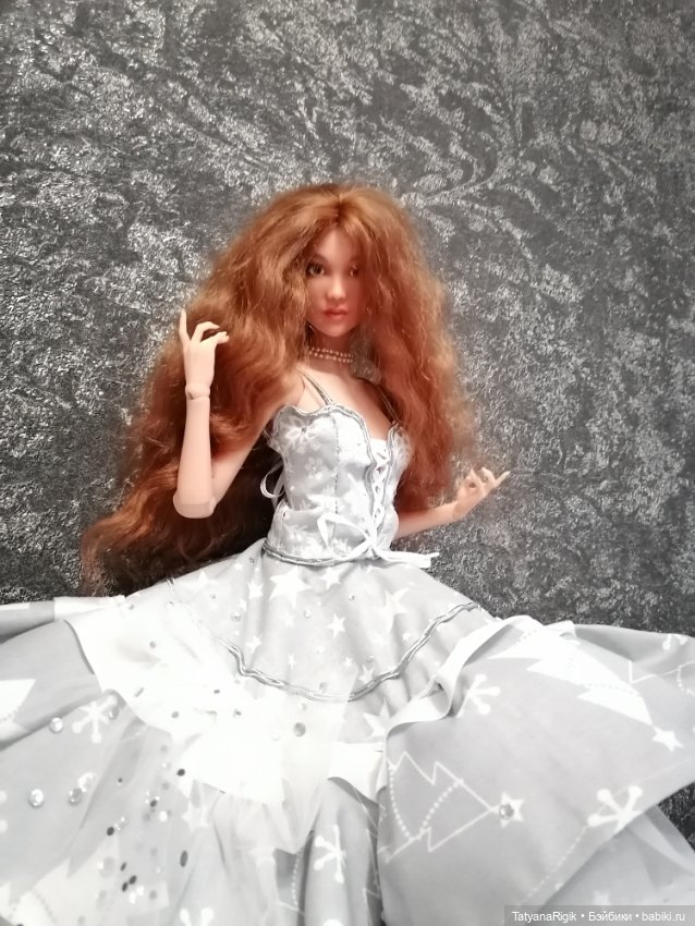 Новогоднее платье — Одежда и обувь для кукол BJD (БЖД): 1/3