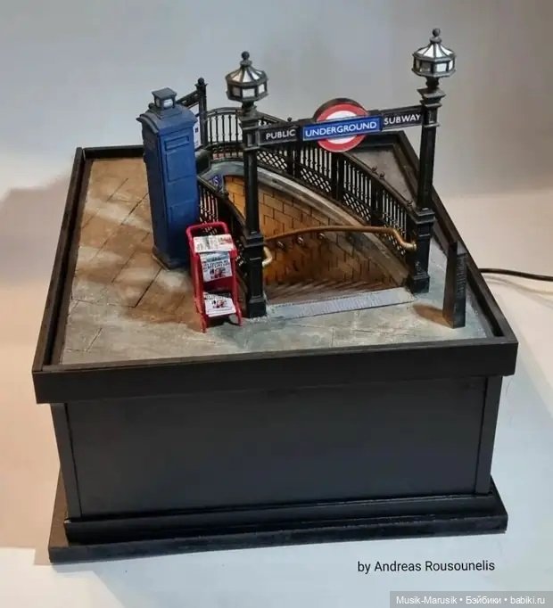 Реалистичные диорамы — Румбоксы и кукольные интерьеры: фото