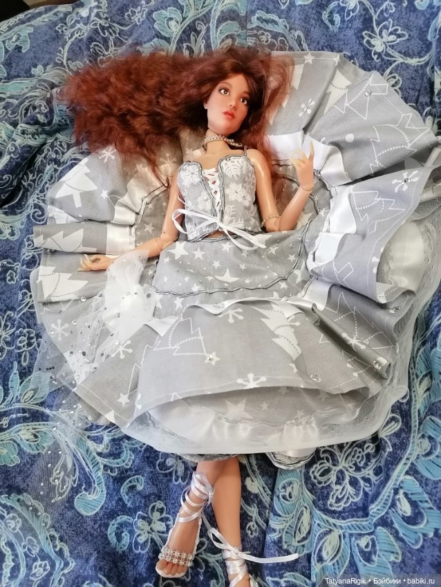 Новогоднее платье — Одежда и обувь для кукол BJD (БЖД): 1/3 (фото 10)