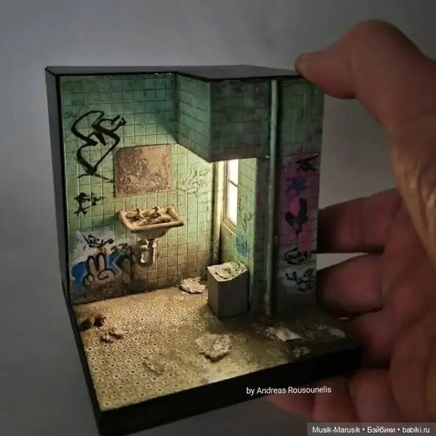 Реалистичные диорамы — Румбоксы и кукольные интерьеры: фото