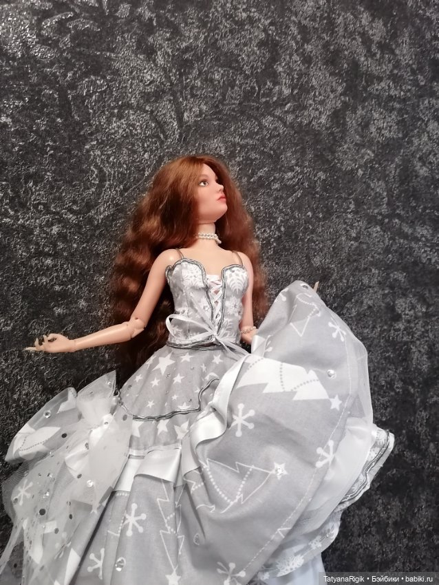 Новогоднее платье — Одежда и обувь для кукол BJD (БЖД): 1/3