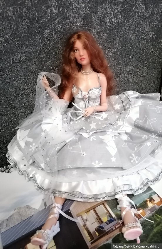 Новогоднее платье — Одежда и обувь для кукол BJD (БЖД): 1/3