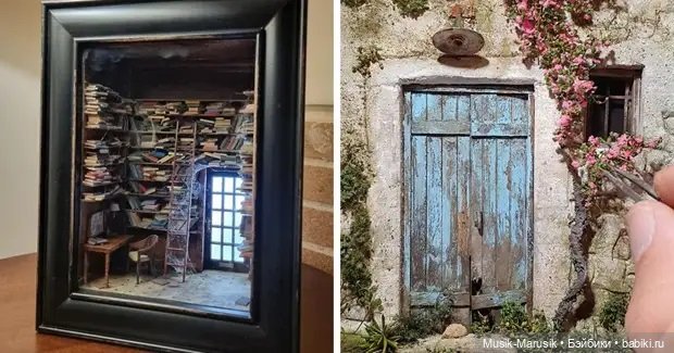 Реалистичные диорамы — Румбоксы и кукольные интерьеры: фото