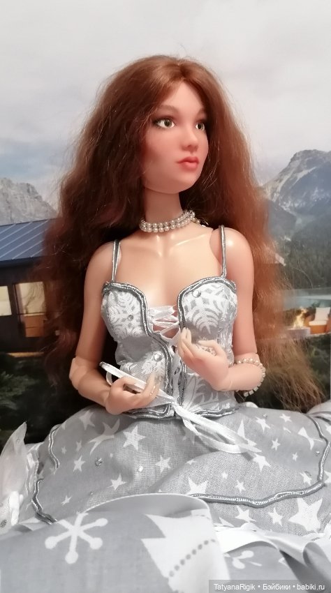 Новогоднее платье — Одежда и обувь для кукол BJD (БЖД): 1/3 (фото 9)