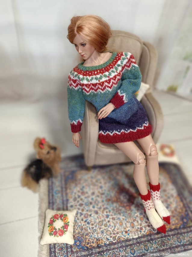 Зимнее уютное — Авторские куклы BJD (БЖД) у нас дома: фото (фото 3)
