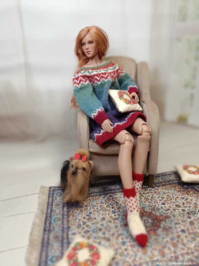 Зимнее уютное — Авторские куклы BJD (БЖД) у нас дома: фото (фото 4)