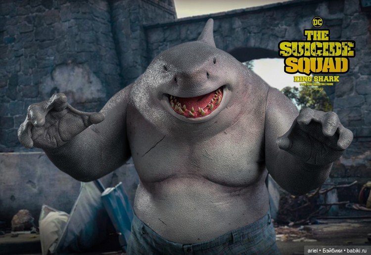 Фигурка Короля Акул от Hot Toys по мотивам фильма «Отряд самоубийц: Миссия навылет» (фото 6)