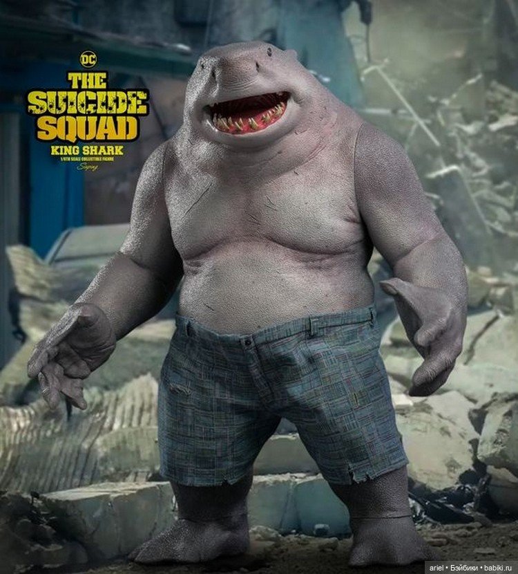 Фигурка Короля Акул от Hot Toys по мотивам фильма «Отряд самоубийц: Миссия навылет» (фото 8)