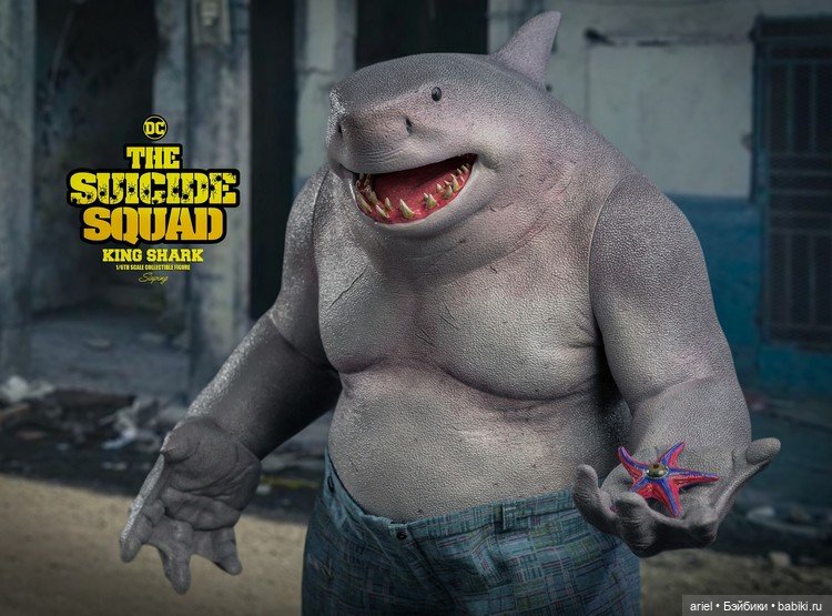 Фигурка Короля Акул от Hot Toys по мотивам фильма «Отряд самоубийц: Миссия навылет» (фото 2)