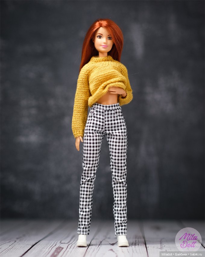Комплектик для барби моей работы (фото 2)