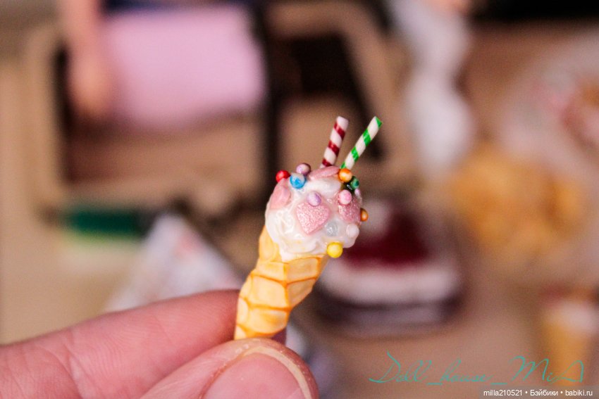 Сладкие посиделки — Кукольная миниатюра своими руками: еда