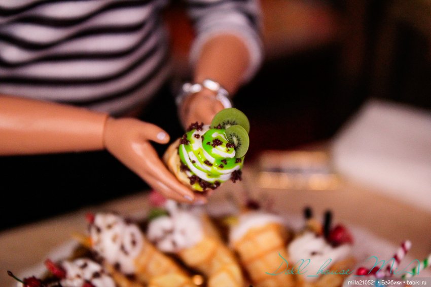 Сладкие посиделки — Кукольная миниатюра своими руками: еда