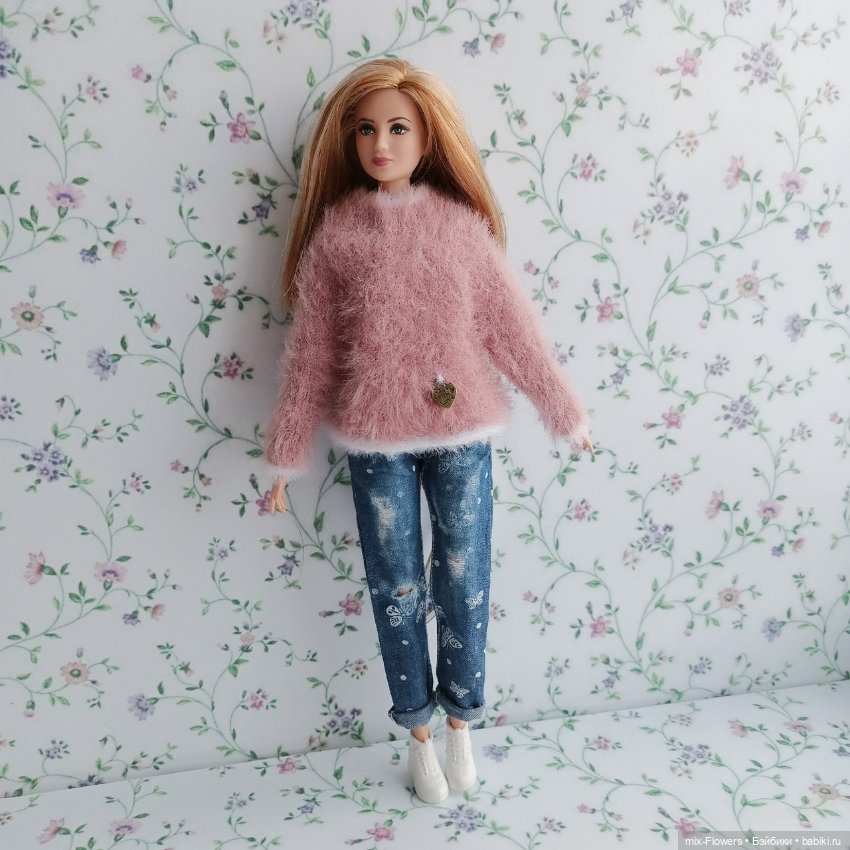 Вяжу куколкам.. пушистики (продолжение) (фото 4)