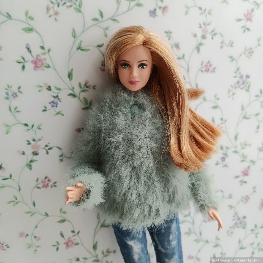 Вяжу куколкам.. пушистики (продолжение)