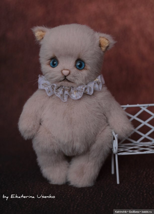 Котенок-пушистик. Работа Екатерины Усенко (фото 10)