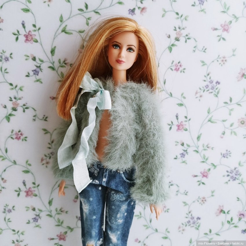 Вяжу куколкам.. пушистики (продолжение)