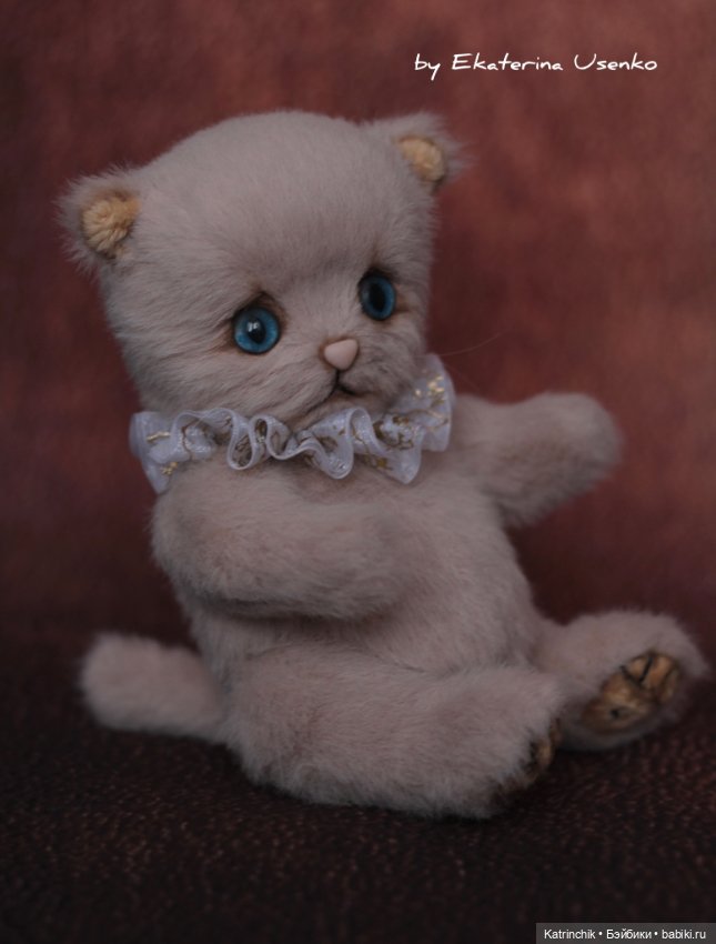 Котенок-пушистик. Работа Екатерины Усенко (фото 6)