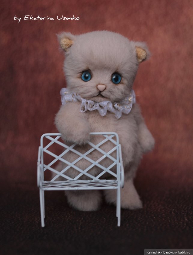 Котенок-пушистик. Работа Екатерины Усенко (фото 3)