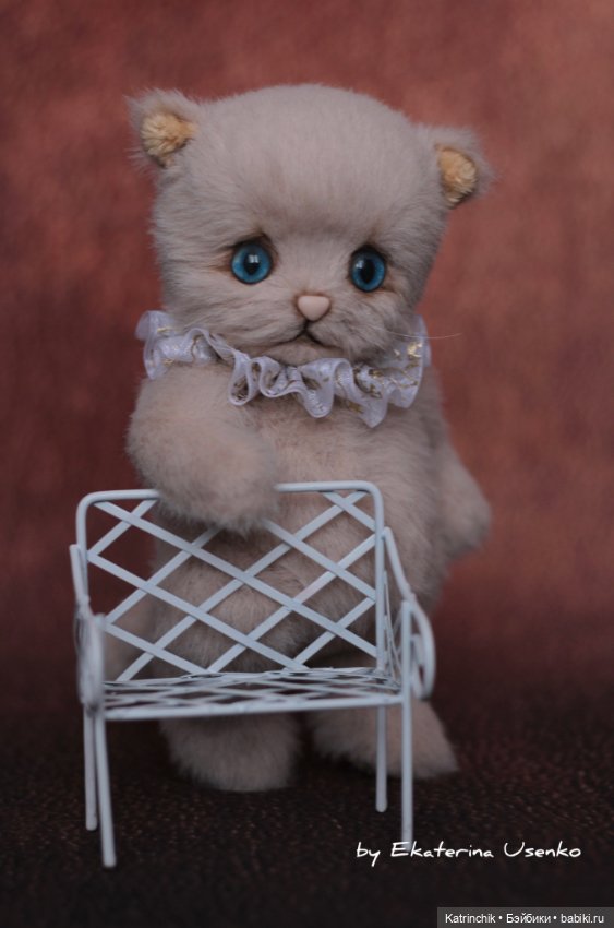Котенок-пушистик. Работа Екатерины Усенко (фото 2)