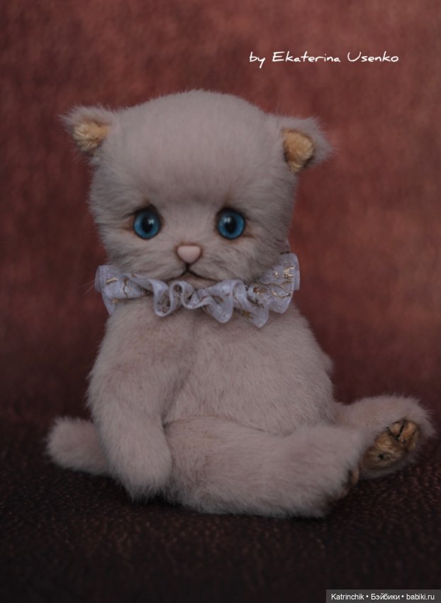 Котенок-пушистик. Работа Екатерины Усенко (фото 8)