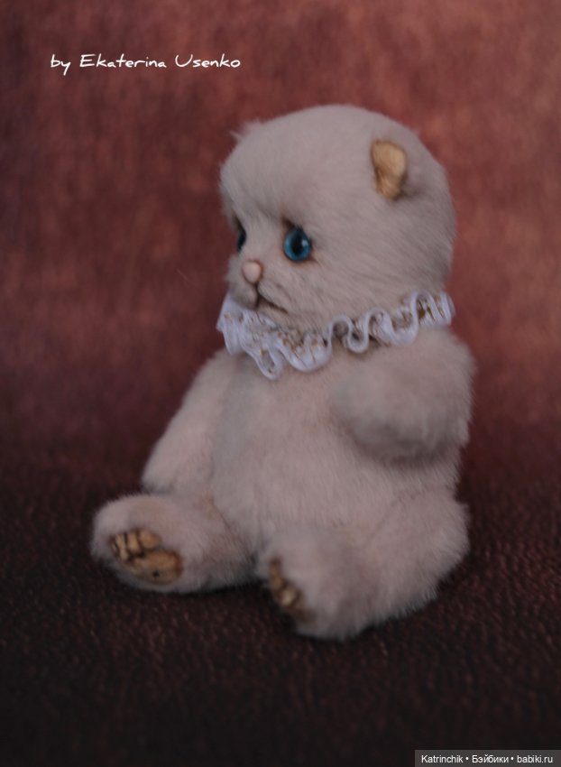 Котенок-пушистик. Работа Екатерины Усенко (фото 5)