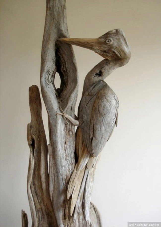Работы из коряг от Vincent Richel (Винсент Ришель) (фото 8)