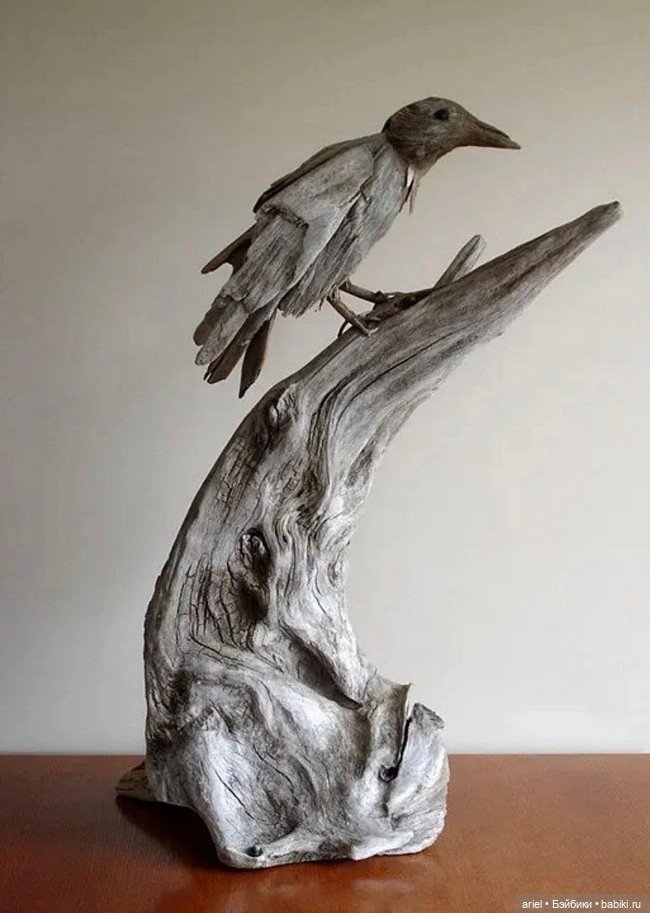 Работы из коряг от Vincent Richel (Винсент Ришель)