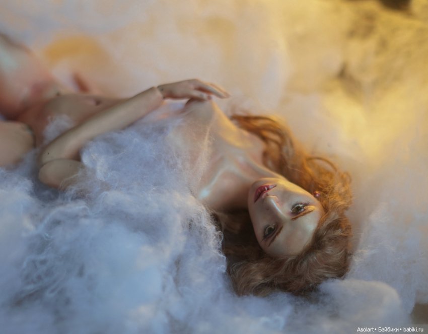 50 сантиметров, фарфор — Авторские фарфоровые куклы (OOAK): ручная работа (фото 4)