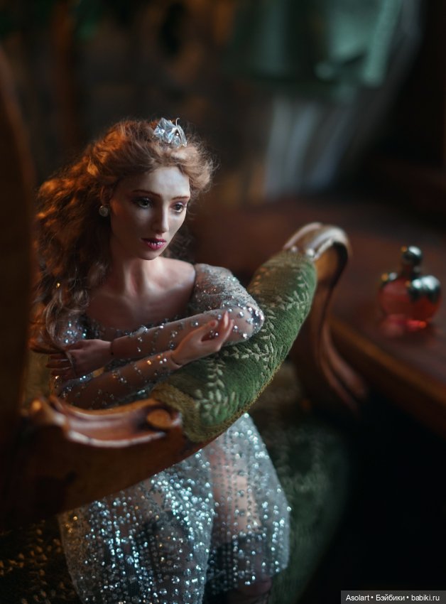 50 сантиметров, фарфор — Авторские фарфоровые куклы (OOAK): ручная работа