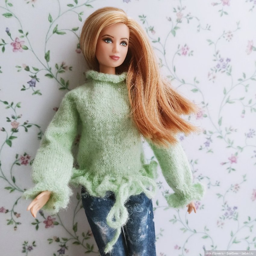 Про Барби, пряжу и вязалки
