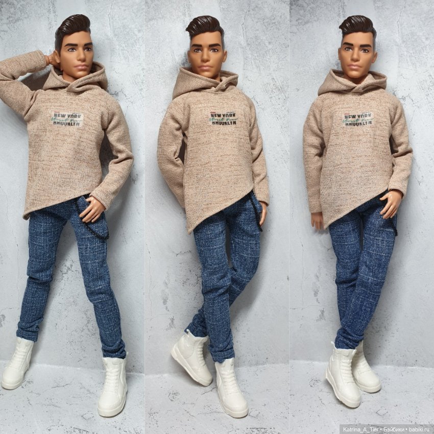 Ромка. Толстовка — Одежда и обувь для кукол своими руками: фото