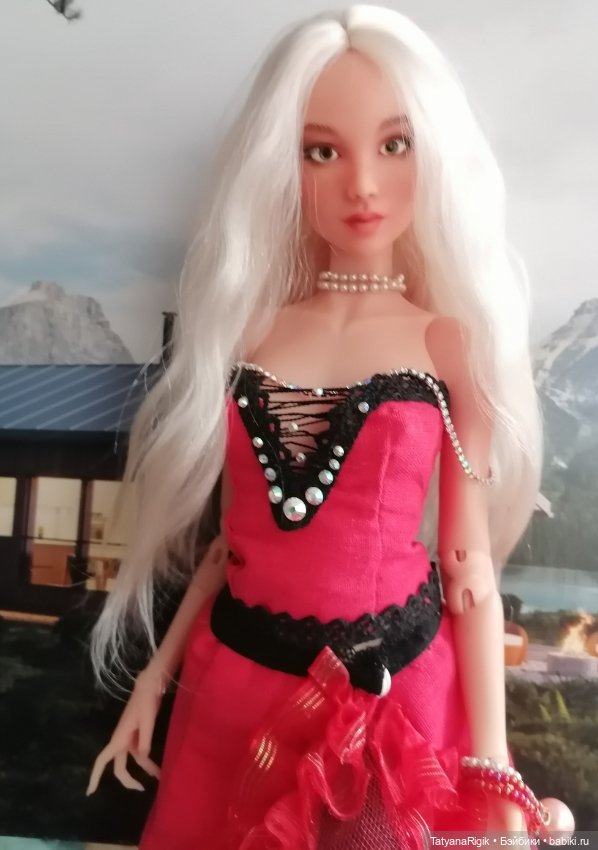 Яркое платье — Одежда и обувь для кукол своими руками: фото (фото 2)