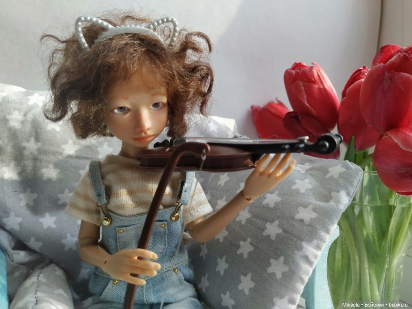 Моя скрипачка — Куклы Milim Studio (Милим): российские БЖД (фото 4)