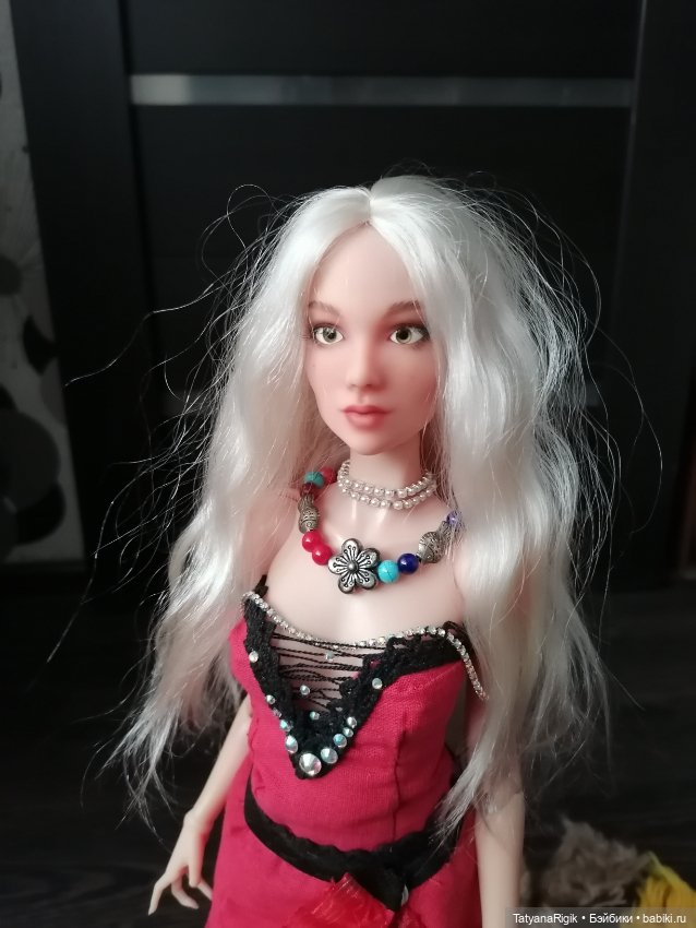 Яркое платье — Одежда и обувь для кукол своими руками: фото (фото 3)